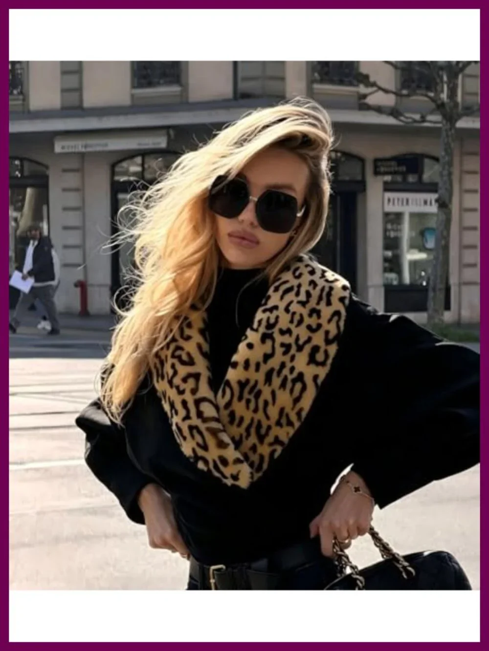 Oversized Hexagon Sunglasses UV400 for Women Fashion Shades